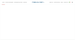 Desktop Screenshot of mecoser-containers.com