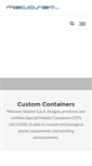 Mobile Screenshot of mecoser-containers.com